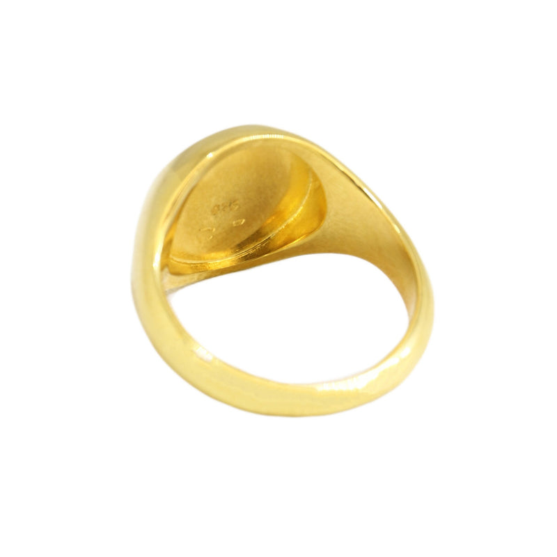 Taurus signet ring // Gold