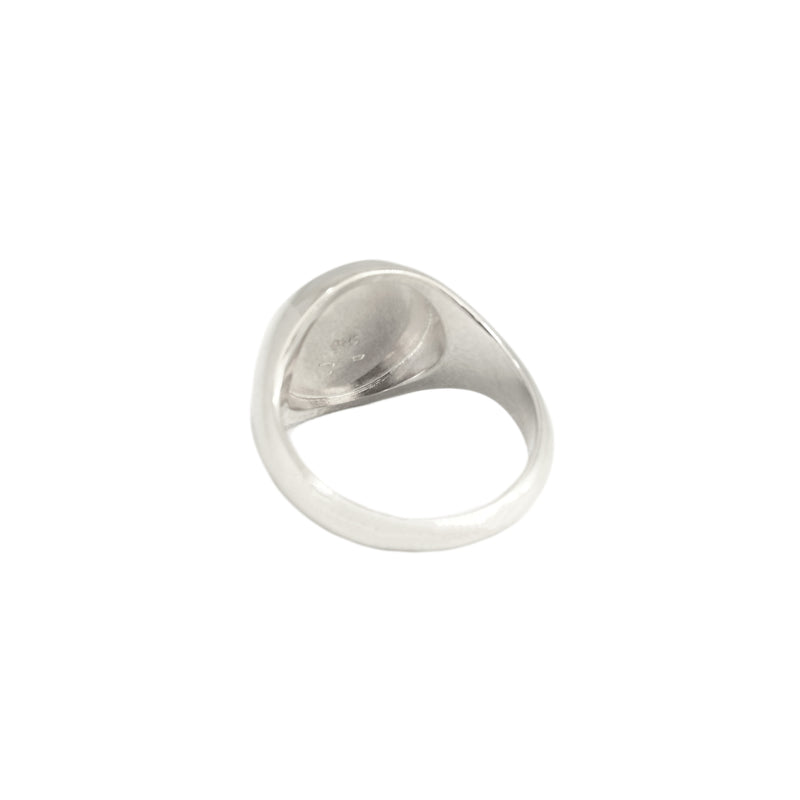 Pisces signet ring // Silver