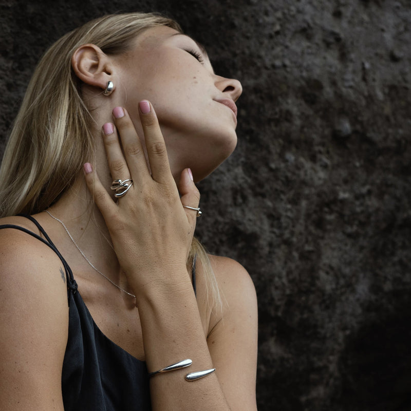 sterling silver jewelry ioola // Silver