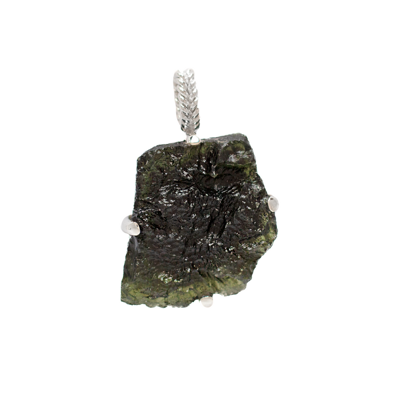Certified moldavite pendant deals