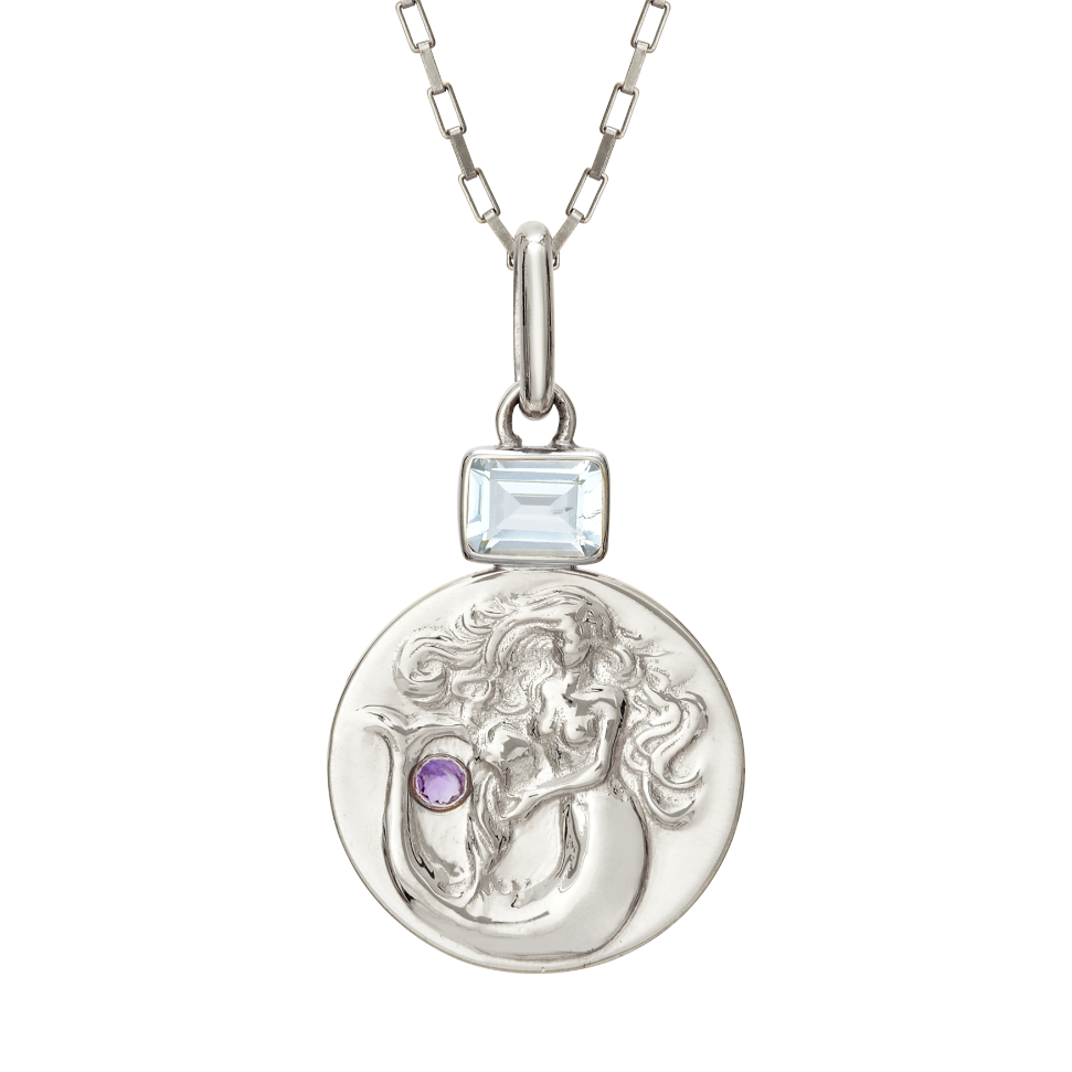 Aquarius pendant silver discount