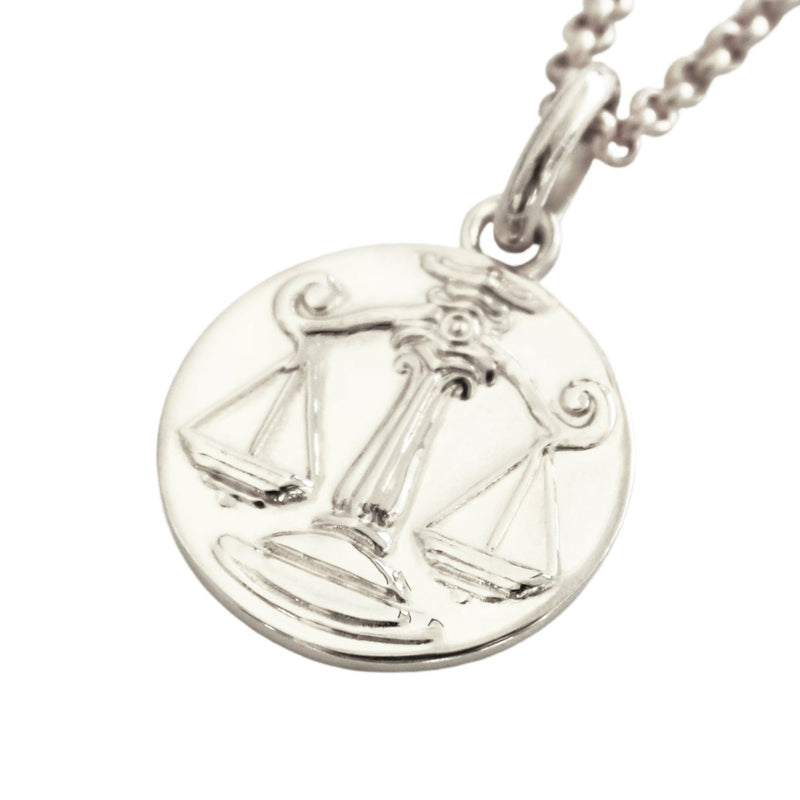 Libra necklace silver // Silver