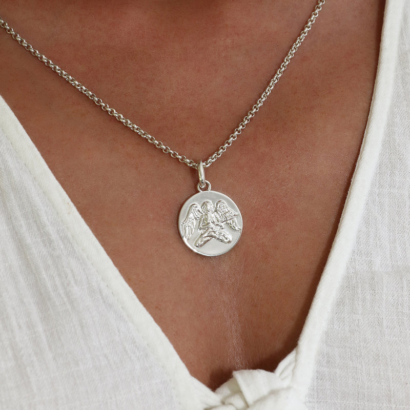 Virgo necklace silver // Silver